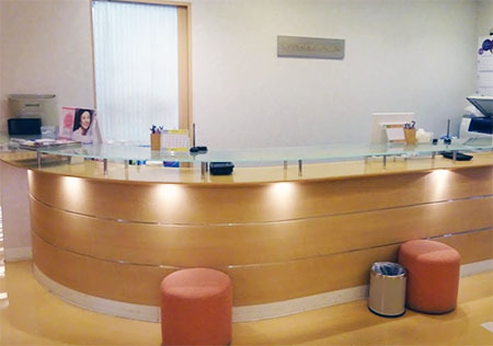 品川スキンクリニック 京都院の内観