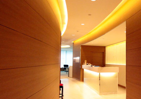 湘南美容外科クリニック京都院の内観