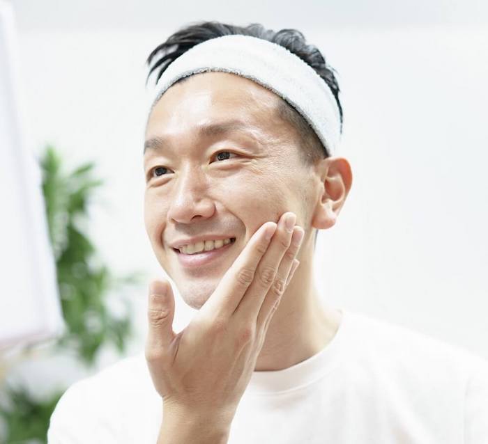 50歳からのメンズ美容２０２１１０２５／スキンケアイメージ2