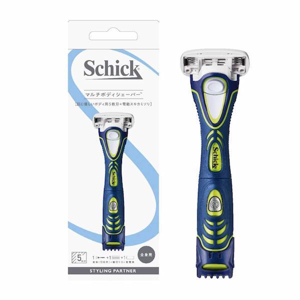 50歳からのメンズ美容２０２１０８２３／シックマルチボディシェーバー、パッケージと本体