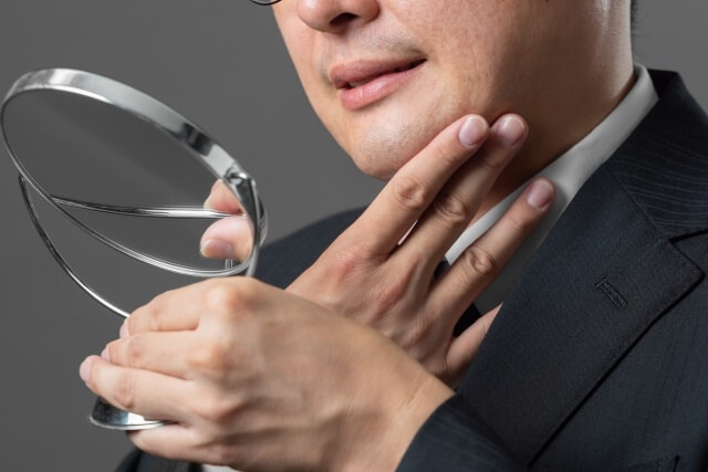 50歳からのメンズ美容２０２１０４０５／中年男性スキンケアのイメージ